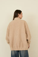 Giacca Teddy Effetto Bouclé