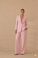 Completo sartoriale con blazer monopetto