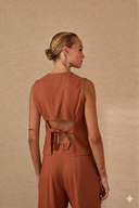 Gilet sartoriale smanicato