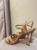 Sandali con Tacco Svasato