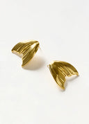 Orecchini Scultorei Dorati