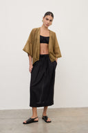 Kimono corto fluido