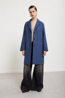 ottod'Ame Cappotto midi in misto lana