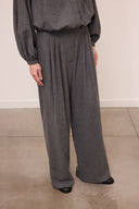 Pantaloni palazzo con pinces