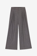 Pantaloni palazzo con pinces