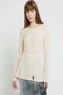 Maglia fluida con pinces