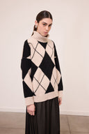 Maglione a collo alto