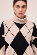 Maglione a collo alto