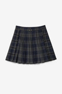 ottod'Ame Gonna patchwork check a pieghe