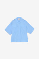 Camicia over con tasche applicate