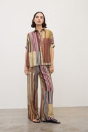 Pantaloni palazzo a righe