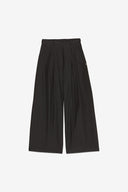 Pantaloni palazzo a vita elasticizzata