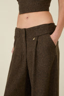 Souvenir Pantalone Palazzo Pieghe con Charm Stella