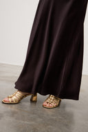 Gonna lunga in tralice