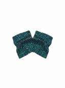 Orecchini Fiocco Blu Notte con Cristalli