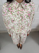 Camicia fluida con stampa