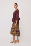 Gonna midi in tralice