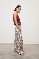 Pantalone palazzo con elastico