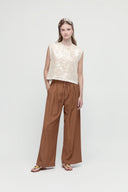 Pantaloni palazzo con coulisse