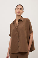 Camicia over con manica a kimono