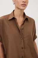 Camicia over con manica a kimono