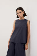 Top con spalla larga