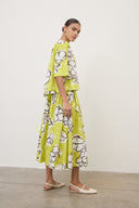 Gonna a pieghe con elastico