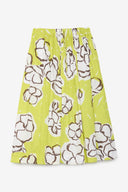 Gonna a pieghe con elastico