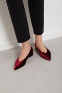 Ballerine in velluto