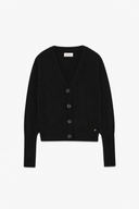 Cardigan corto balloon