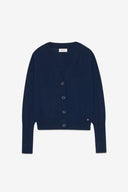 Cardigan corto balloon