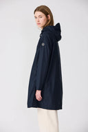 Parka impermeabile con cappuccio