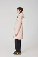 Parka tecnico con cappuccio e coulisse