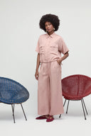 Pantaloni palazzo a vita alta