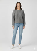 Maglione con Lavorazione a Trecce