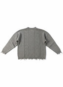 Maglione con Lavorazione a Trecce