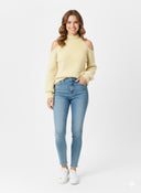 Maglione a Costine con Spalle Scoperte