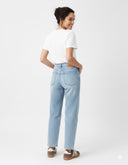 Jeans a vita alta dal fit dritto