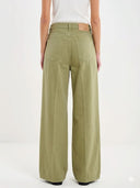 Pantalone Wide Leg in Denim