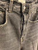 Pantalone grigio a vita media