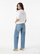 T-shirt Bianca con Stampa