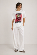 T-shirt over con stampa grafica