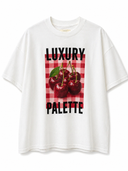 T-shirt over con stampa grafica