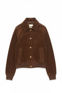 Bomber in Pelle Marrone