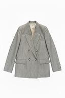 Blazer Doppiopetto Gessato