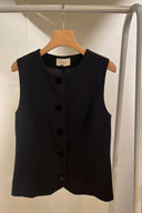Gilet sartoriale nero