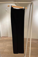 Pantalone nero a gamba dritta