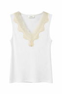 Top in Cotone a Costine