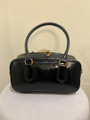 Borsa a mano strutturata con manico rigido