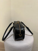 Borsa a mano strutturata con manico rigido